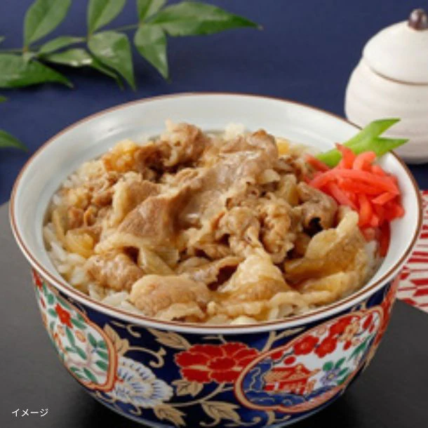 「贅沢な旨み!黒毛和牛のこだわり牛丼」130g