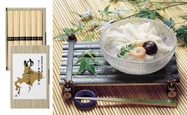 「北海道小麦使用 手延そうめん ゆめこより」 50g