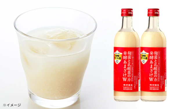 「麹菌と乳酸菌の力 発酵あまざけW」500ml - Image 2