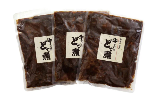 「牛すじ どて煮」150g×3袋（ST-360） - Image 2