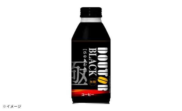 ドトール「ひのきわみ ブラック(無糖)」390g - Image 3