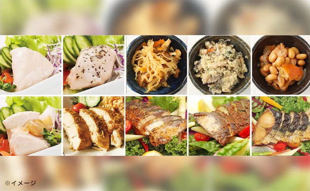 uchipac「レトルトおかず&サラダチキン&サラダサバ詰め合わせ」計22パック - Image 2
