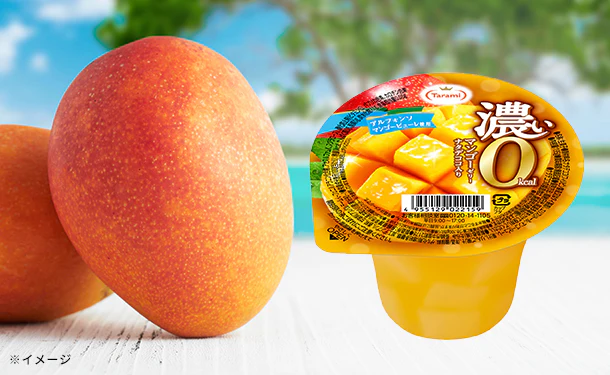 たらみ「濃い0kcal マンゴーゼリー」195g