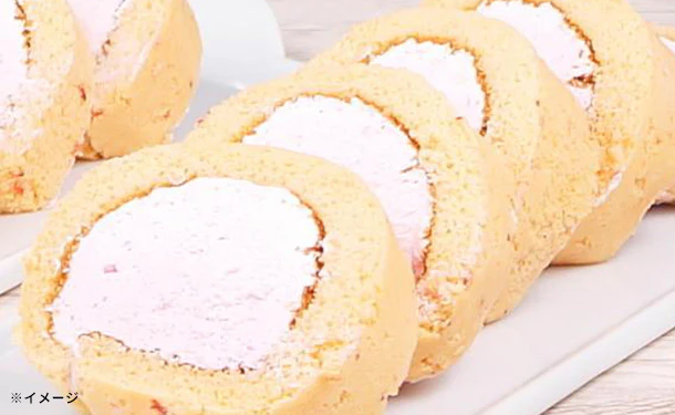 「カットロールケーキ いちご」500g