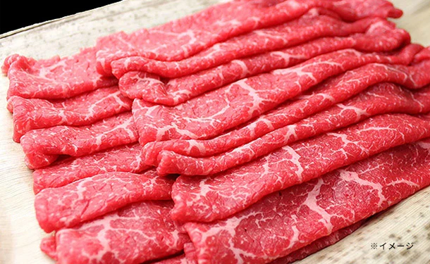 「黒毛和牛 サーロイン すき焼き用」500g
