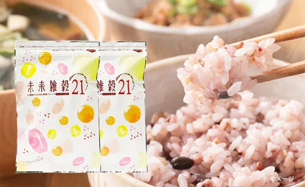 国産「未来雑穀21＋マンナン」400g