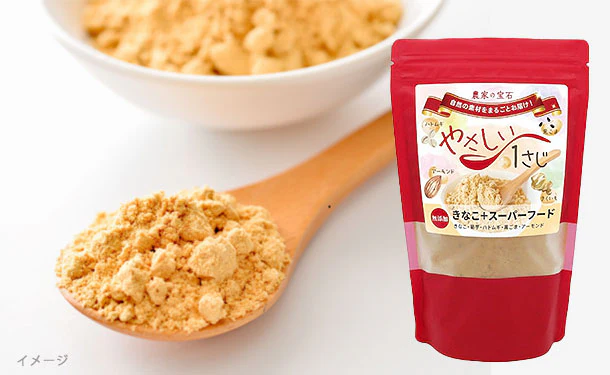 「農家の宝石 やさしい1さじ きなこ+スーパーフード」150g