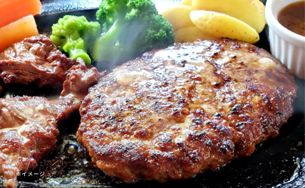 「ハンバーグ プレーン＆チーズイン 食べ比べ福袋」計44個