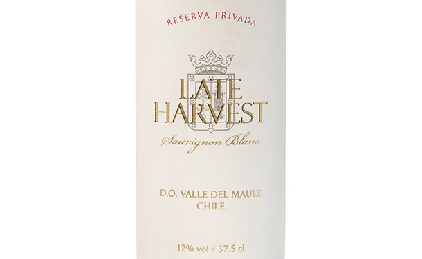 チリ産 白「訳あり コンチャ・イ・トロ　レイト・ハーベスト」375ml
