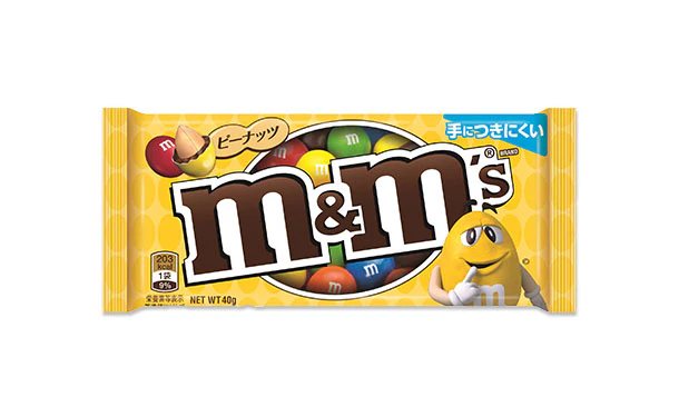 「M&M'S ピーナッツシングル」40g - Image 2