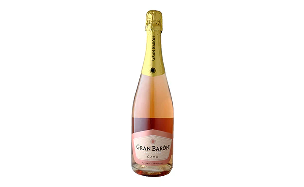 スペイン産 泡「カヴァ グラン・バロン ブリュット・ロゼ」750ml
