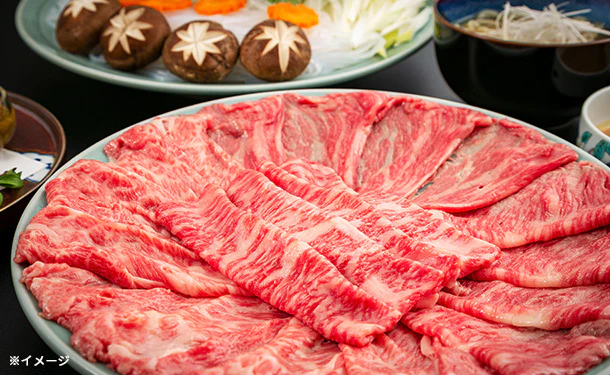 銀座吉澤「黒毛和牛雌牛ウデしゃぶ ポン酢付き」500g