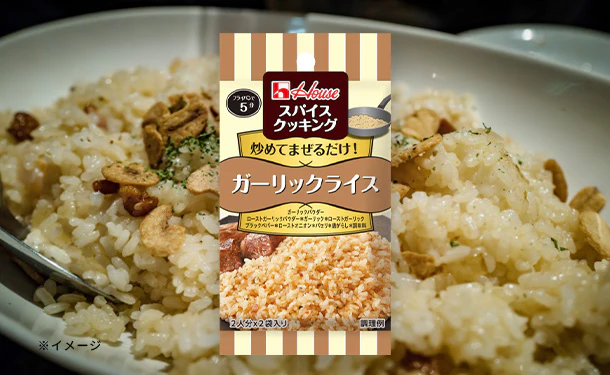 ハウス食品「スパイスクッキング ガーリックライス」2袋入