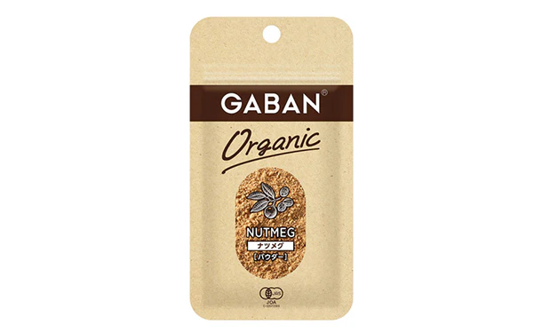 GABAN「オーガニック ナツメグ(パウダー)」15g