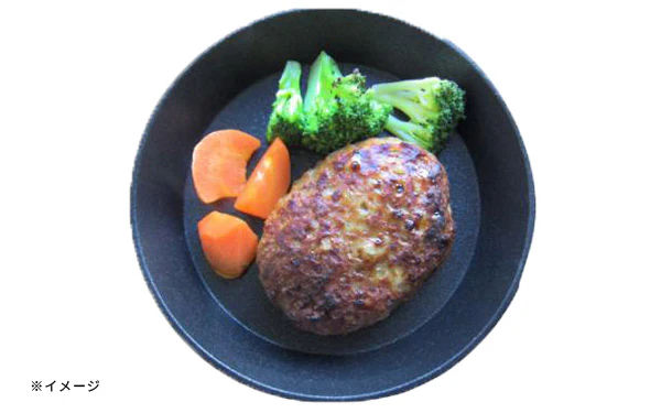「レンジで簡単 粗びきハンバーグ 特製ソース付き」100g - Image 2