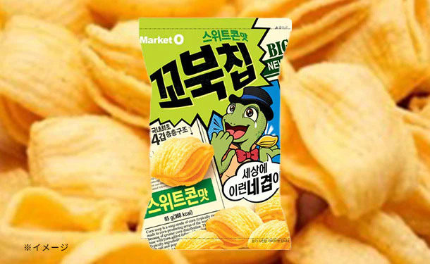 「コブックチップスイートコーン味」65g