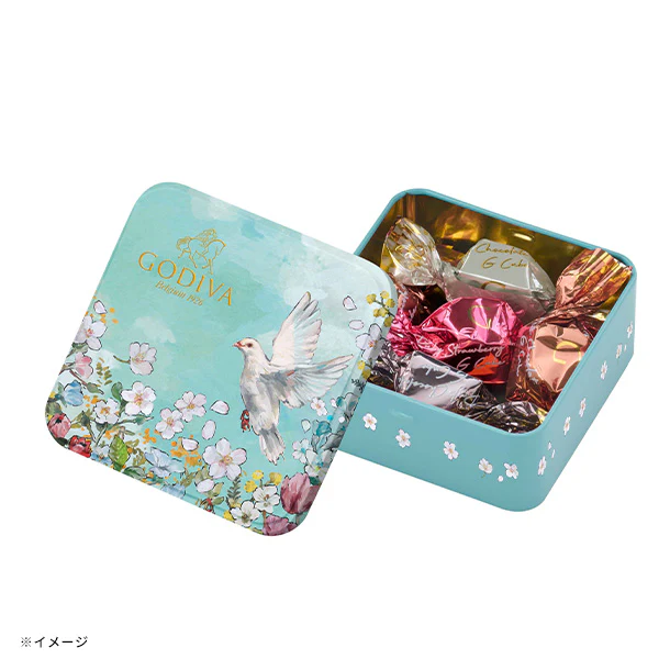 GODIVA「羽ばたくエール G キューブアソートメント 5粒入」 - Image 2