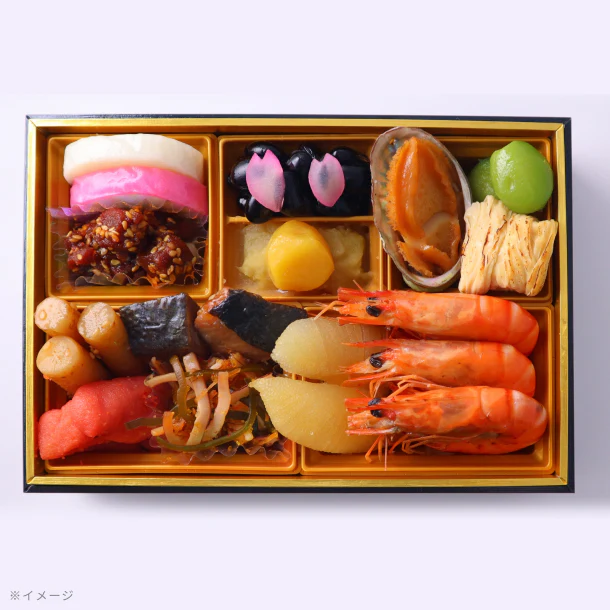 2025おせち「日本料理馬酔木監修 和洋三段重 珠鈴(みすず)」2~3人前 - Image 5