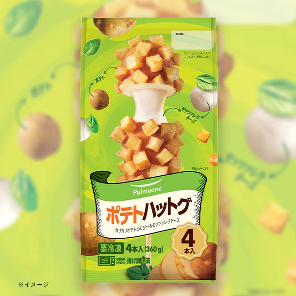 Pulmuone「ポテトハットグ(4本入)」