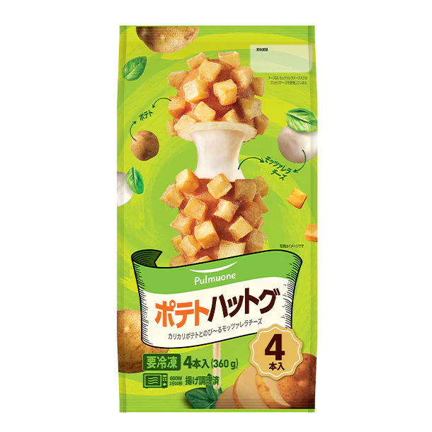 Pulmuone「ポテトハットグ(4本入)」 - Image 2