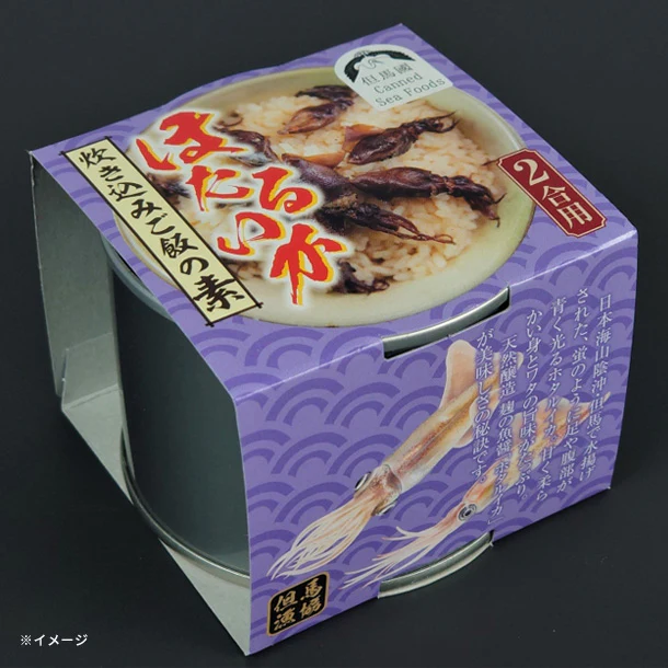 「ほたるいか 炊き込みご飯の素(2合用)」200g - Image 2