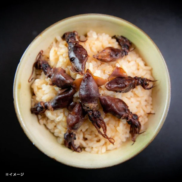 「ほたるいか 炊き込みご飯の素(2合用)」200g - Image 4