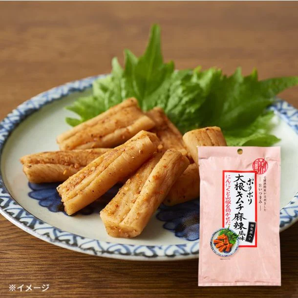 「ポリポリ大根キムチ麻辣風味(個包装入り)」42g