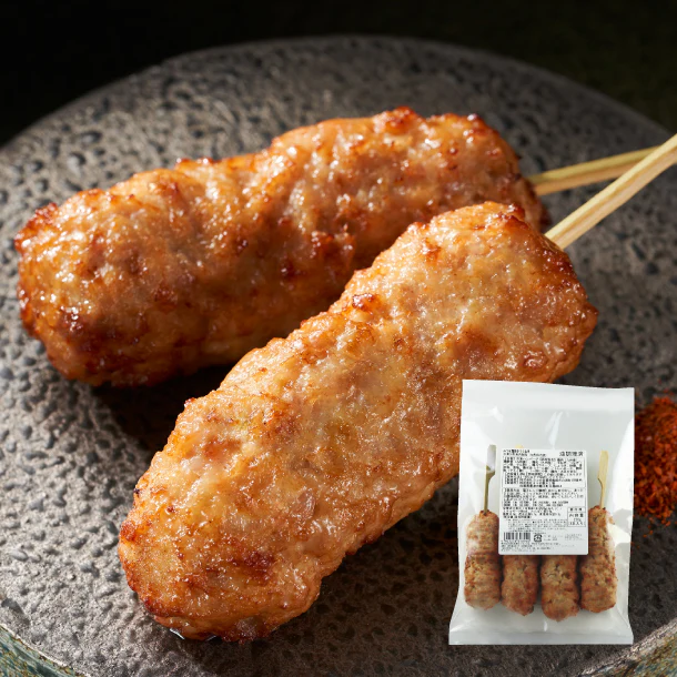 「みつせ鶏 焼きつくね串」4本入
