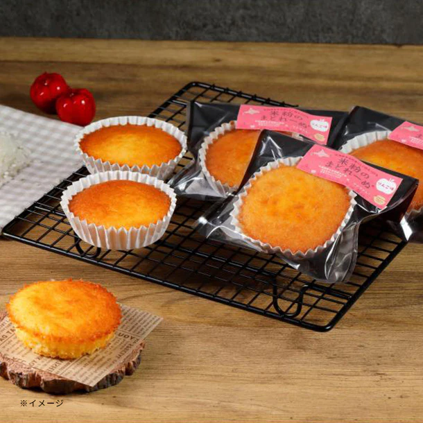 「米粉のまどれーぬりんご味」4個入