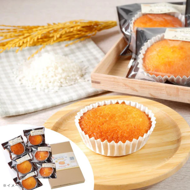 「米粉のまどれーぬプレーン味」6個入