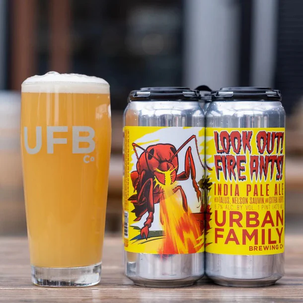 Urban Family Brewing「Look Out!Fire Ants!Hazy IPA」473ml