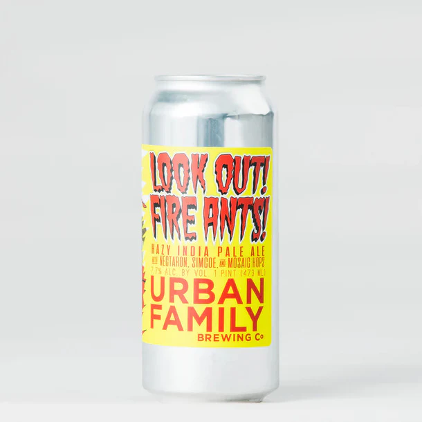 Urban Family Brewing「Look Out!Fire Ants!Hazy IPA」473ml - Image 3
