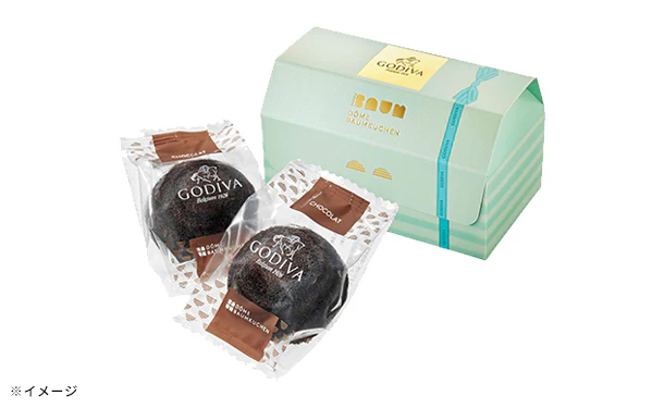 GODIVA「ドーム バームクーヘン ショコラ(2個入)」 - Image 3