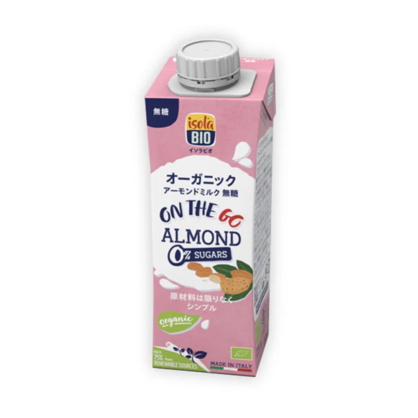 ビオセボン「ON THE GO アーモンドミルク(無糖)」250ml - Image 2