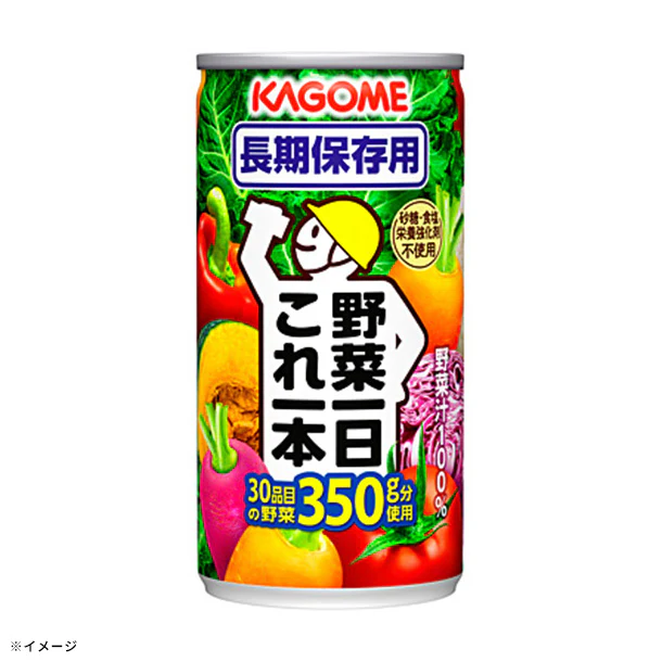 「野菜一日これ一本 長期保存用」190g