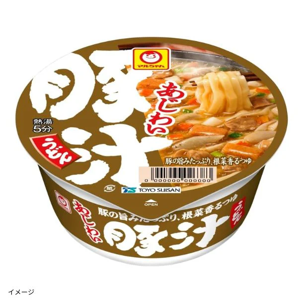 マルちゃん「あじわい豚汁うどん」109g
