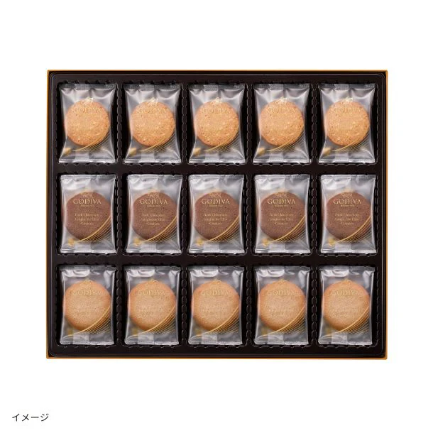GODIVA「ラングドシャクッキーアソートメント（52枚入）」