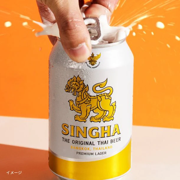 「シンハービール」330ml - Image 3