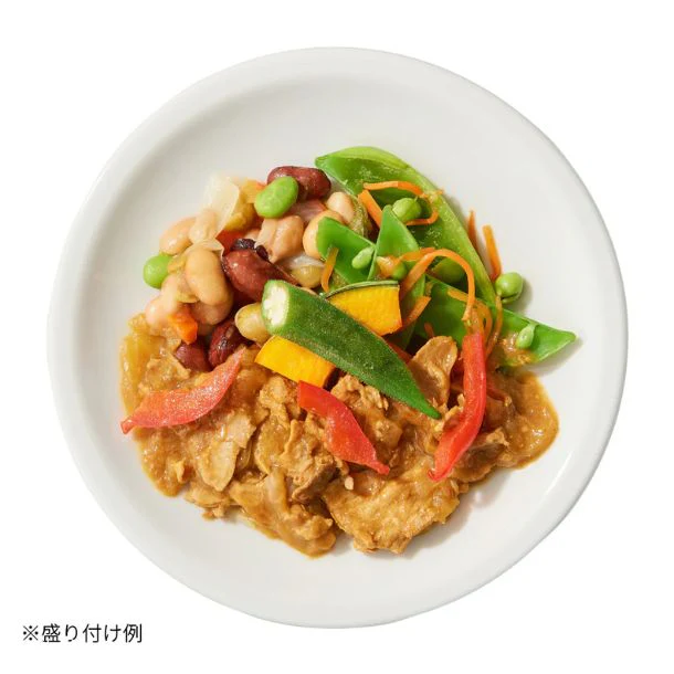 chocoZAP「豚肉と彩り野菜のカレー」145g