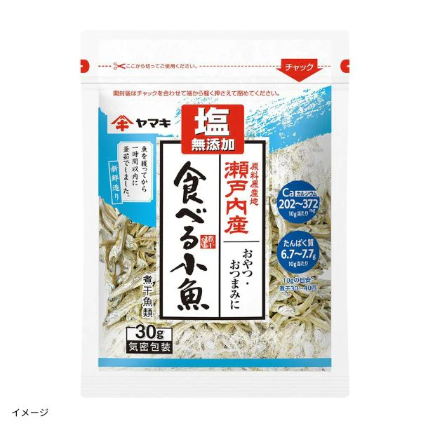 ヤマキ「瀬戸内産 食べる小魚」30g