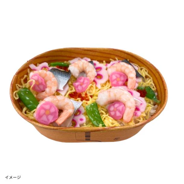 「わっぱ寿司(海老ちらし)」