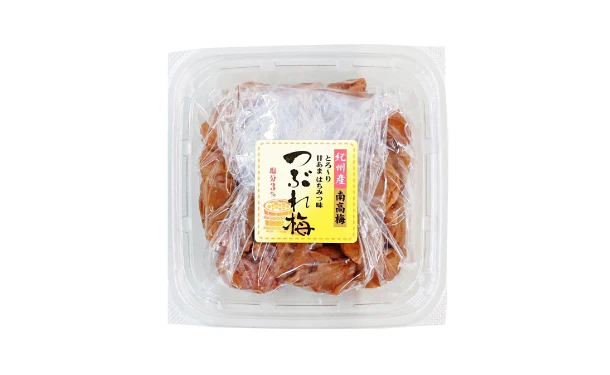 「減塩 紀州産南高梅 つぶれ梅 はちみつ味梅干し 塩分 3%」350g×4個 - Image 4