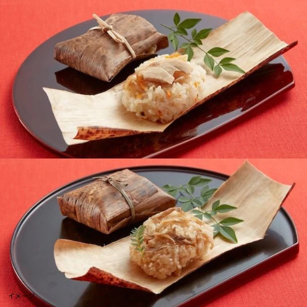 美食良菜「もっちりおこわ2種詰め合わせ（舞茸・鶏おこわ）」各3個