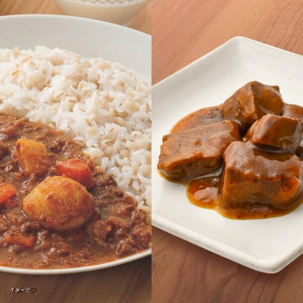 利久「牛たんキーマカリー&牛たん旨煮 各4袋」計8袋