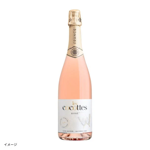 白鶴「レ・ココット ロゼ(ノンアルコールスパークリングワイン)」750ml×12本