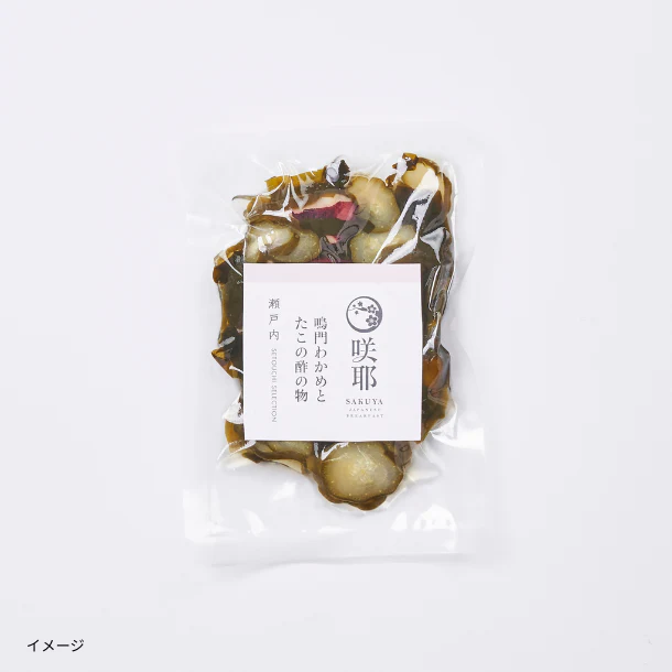 「すだち香る 鳴門わかめと蛸の酢の物」60g