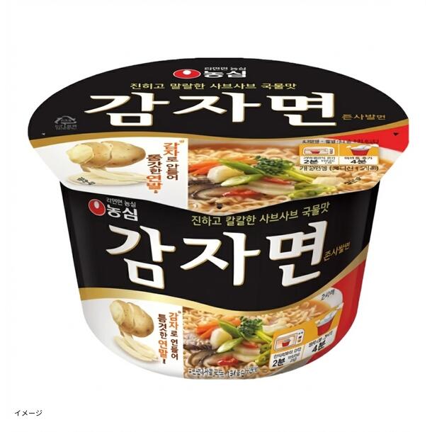 農心「カムジャ麺カップ」90g