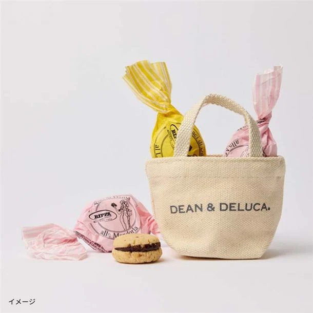 DEAN ＆ DELUCA「ミニトートホワイト＆バーチディダマセット」