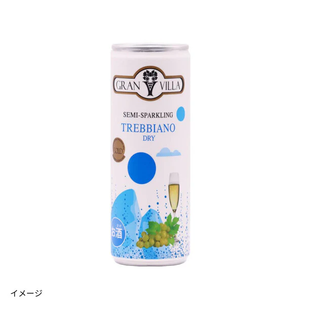 イタリア産 白 微発泡「トレッビアーノ」250ml