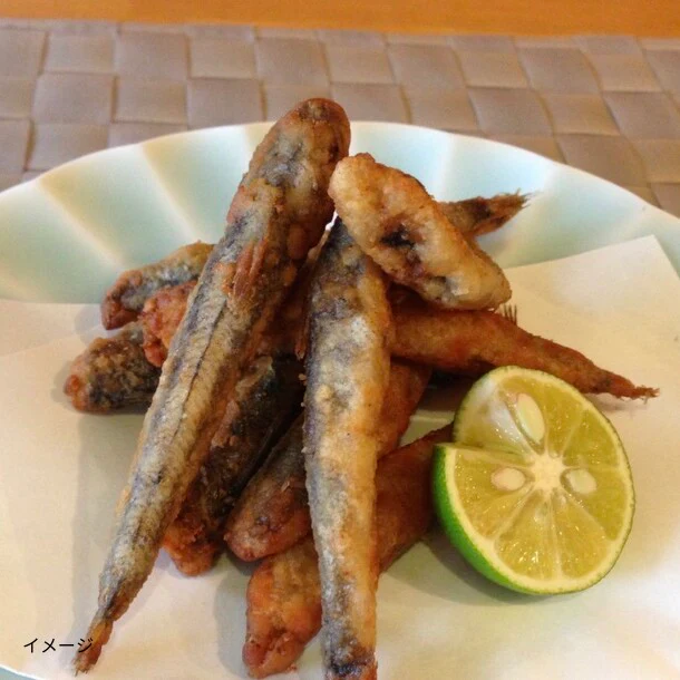 「メヒカリ頭付き」1kg